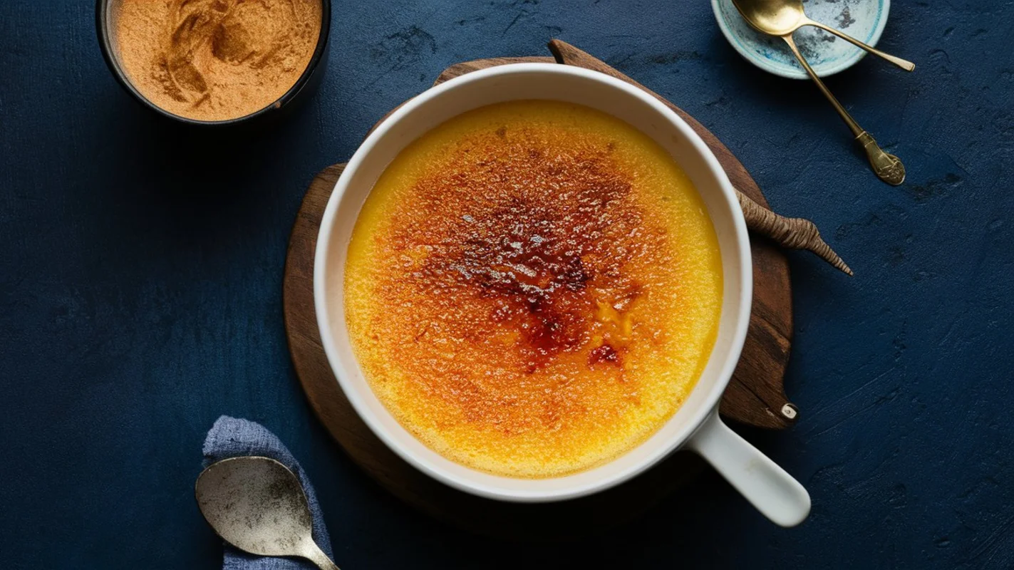 Can you use store-bought custard for crème brûlée?