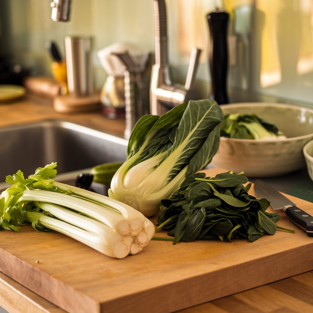 Is bok choy as healthy as spinach?