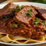 bison in wild boar ragu recipe