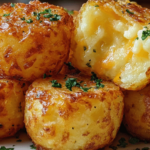 Crispy Mashed Potato Bites: Golden, Cheesy Perfection from Leftovers