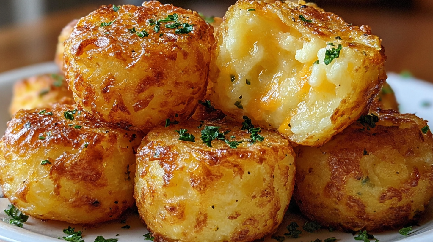 Crispy Mashed Potato Bites: Golden, Cheesy Perfection from Leftovers