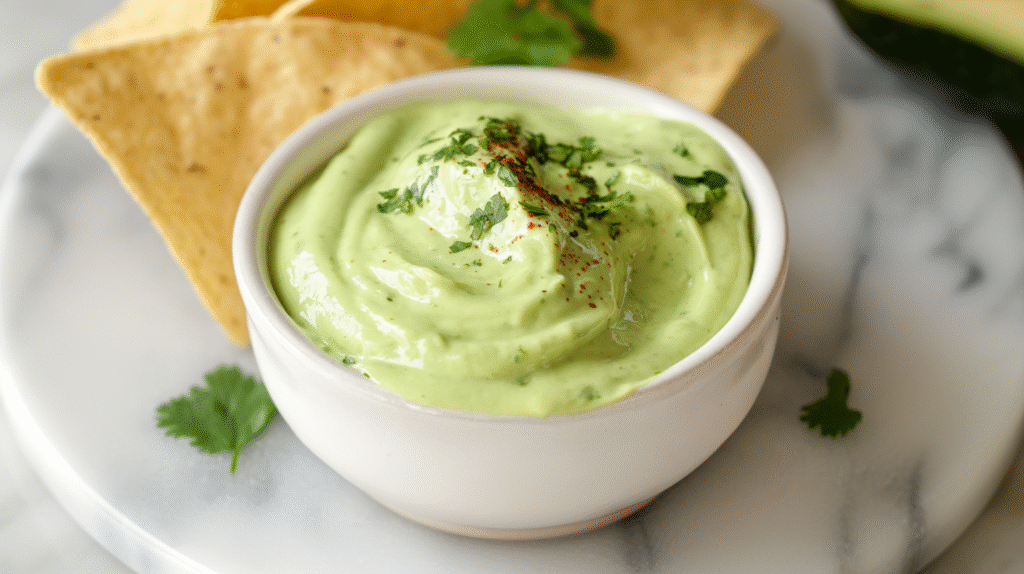 Creamy Cilantro Avocado Sauce