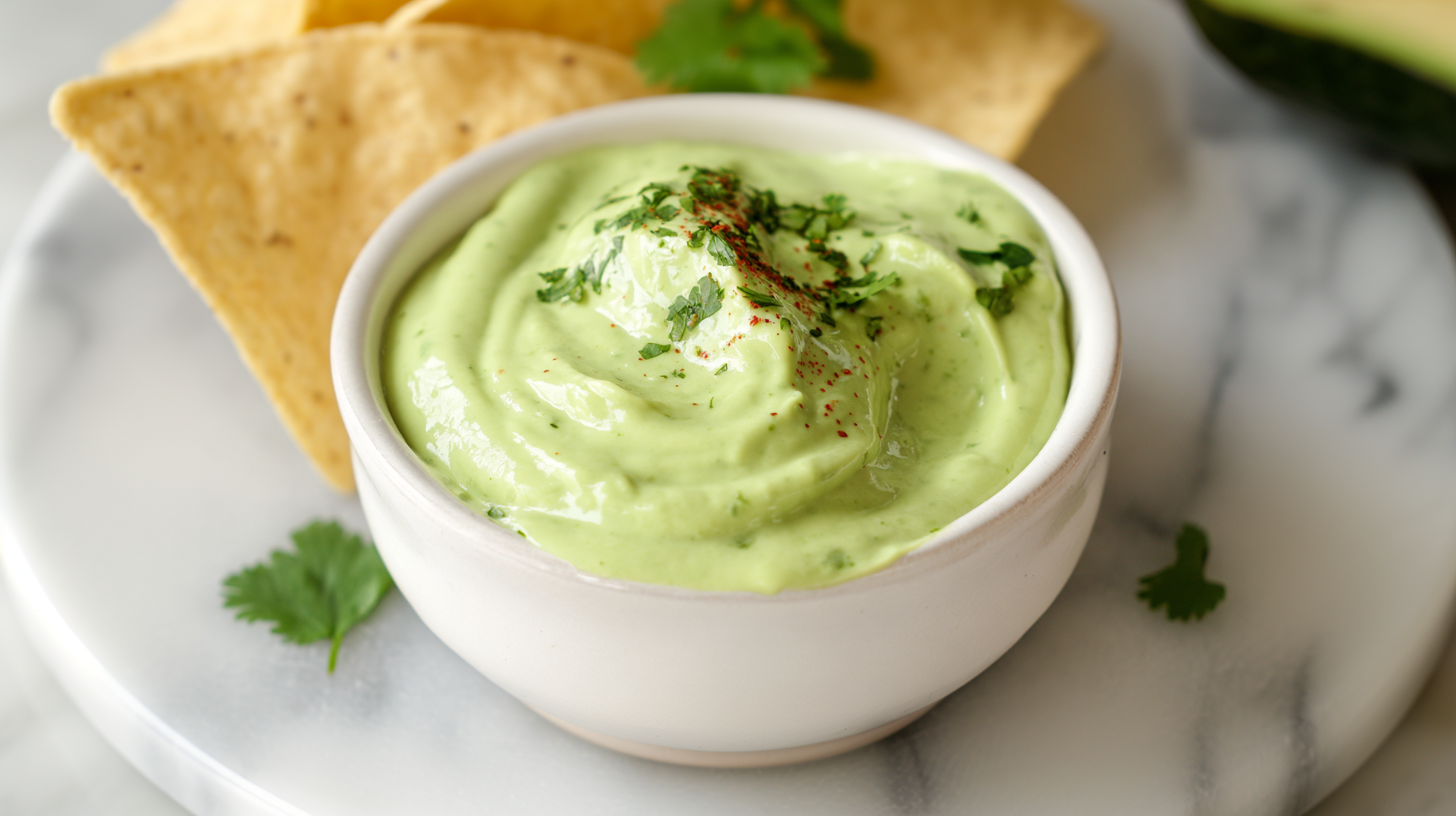 Creamy Cilantro Avocado Sauce