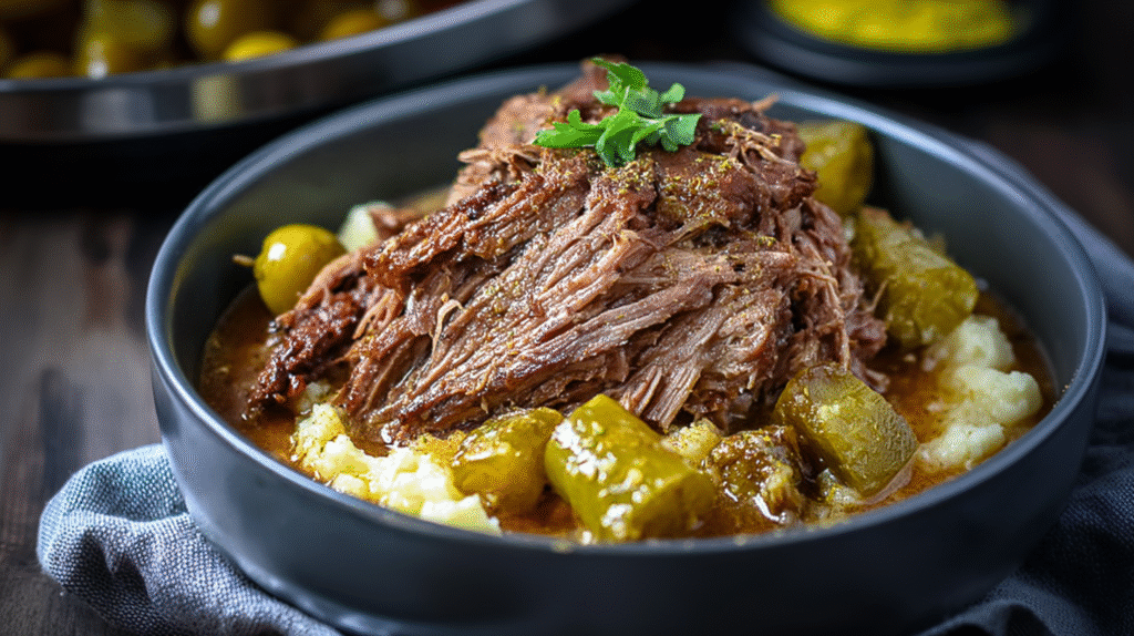 Easy Crock Pot Mississippi Roast