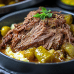 Easy Crock Pot Mississippi Roast