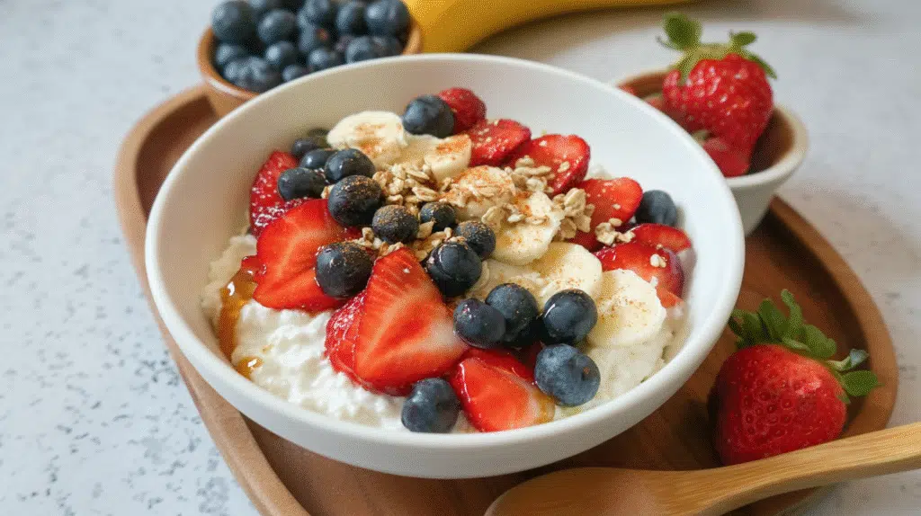 Cottage Cheese with Fruit