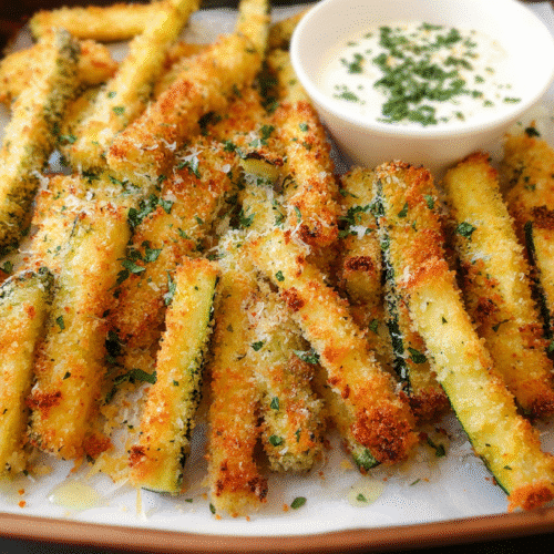 Crispy Baked Zucchini Fries