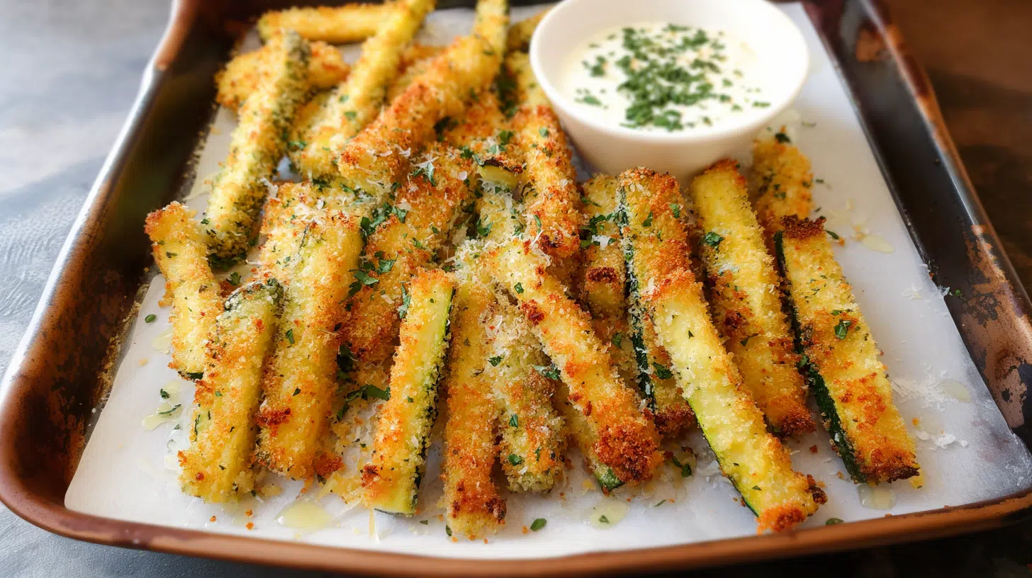 Crispy Baked Zucchini Fries