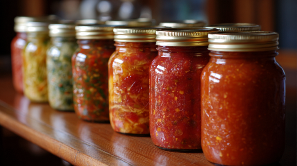 reusing pasta sauce jars