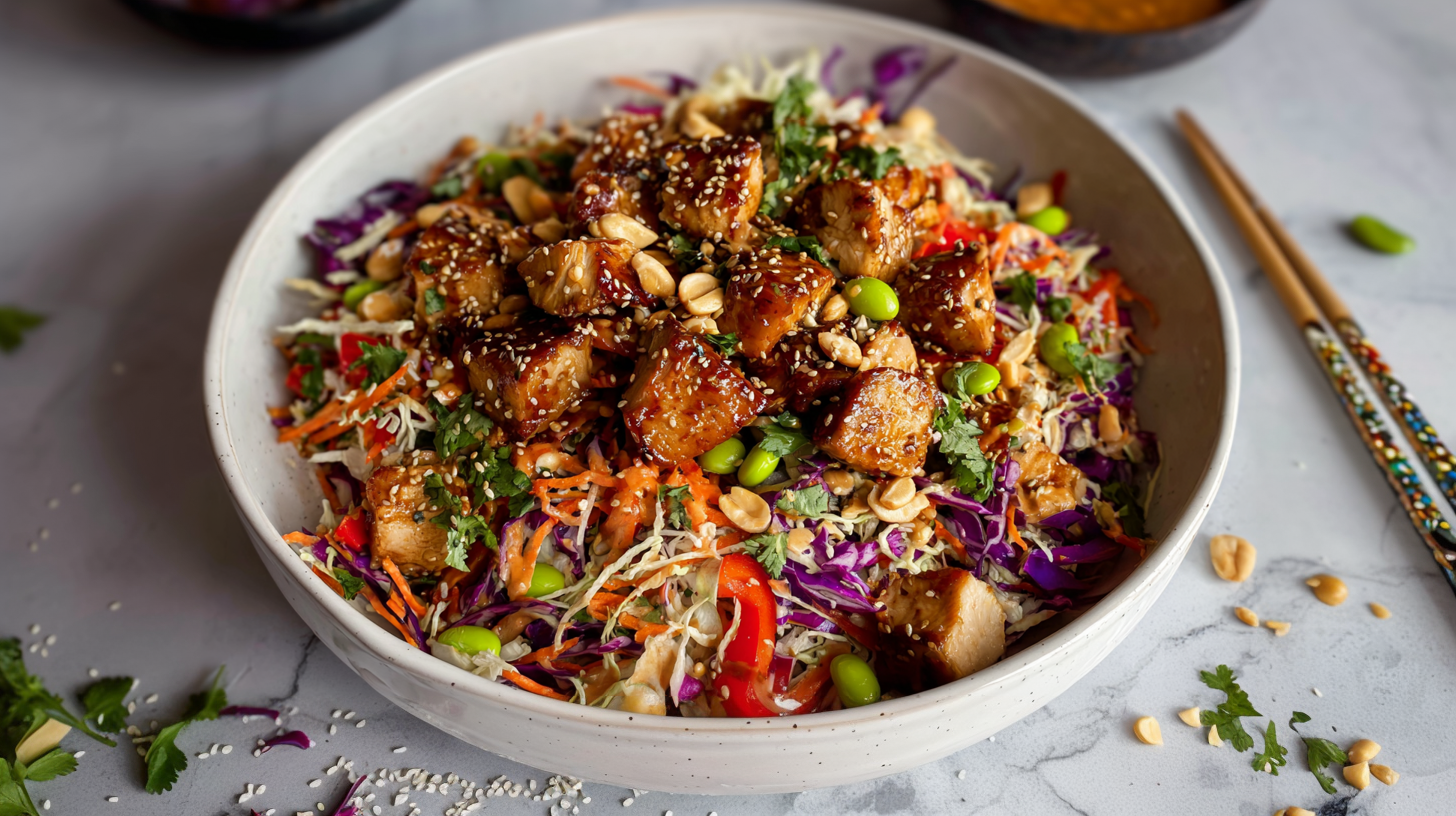 Asian Chicken Crunch Salad