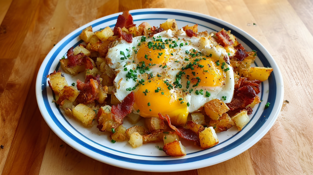 Bacon Egg Potato Hash