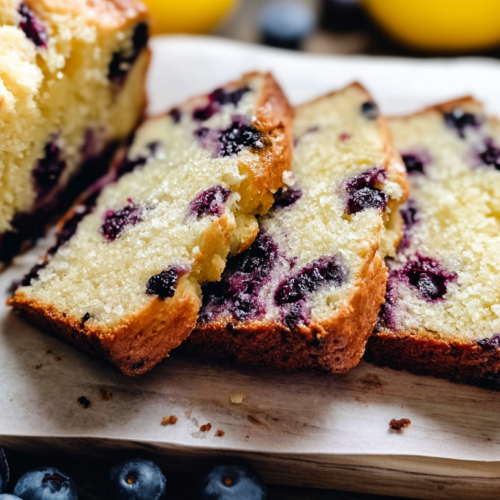 Blueberry Lemon Loaf Bread