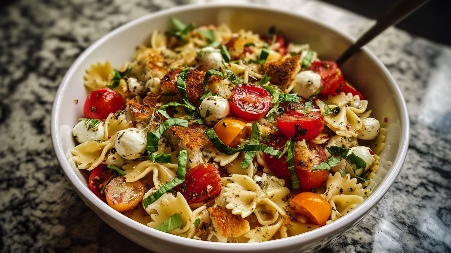 Bruschetta Pasta Salad