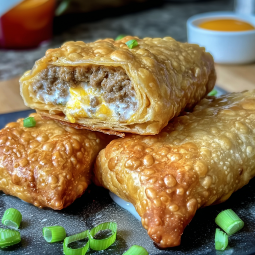 Cheesy Sausage Breakfast Rolls