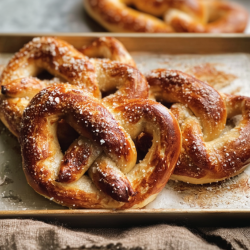 Classic Soft Homemade Pretzels