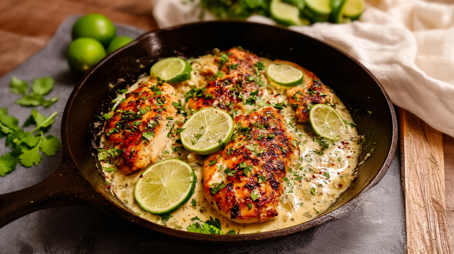 Coconut Lime Chicken Skillet