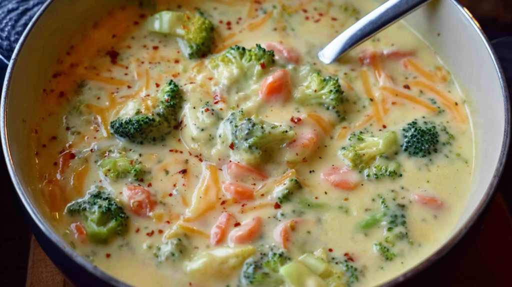 Creamy Broccoli Cheese Soup