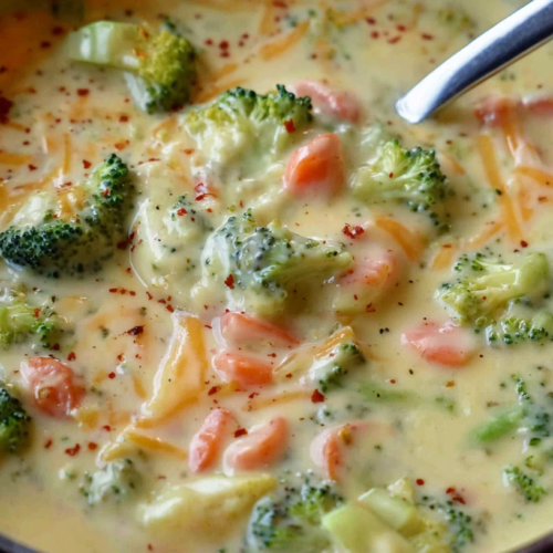 Creamy Broccoli Cheese Soup