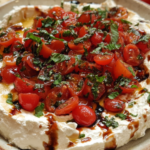 Creamy Bruschetta Dip
