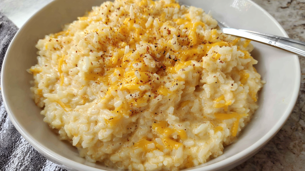 Creamy Cheesy Rice
