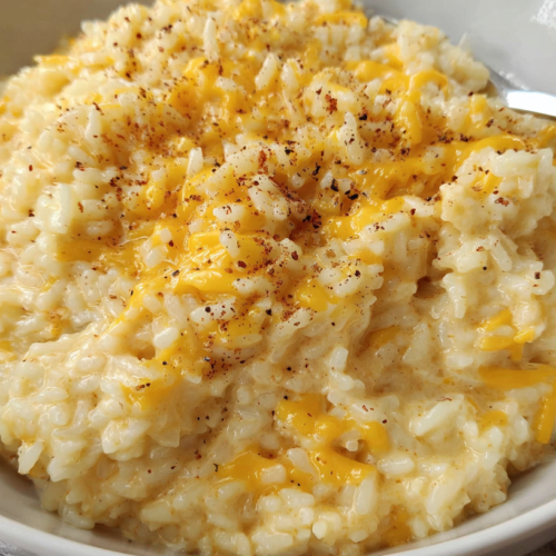 Creamy Cheesy Rice