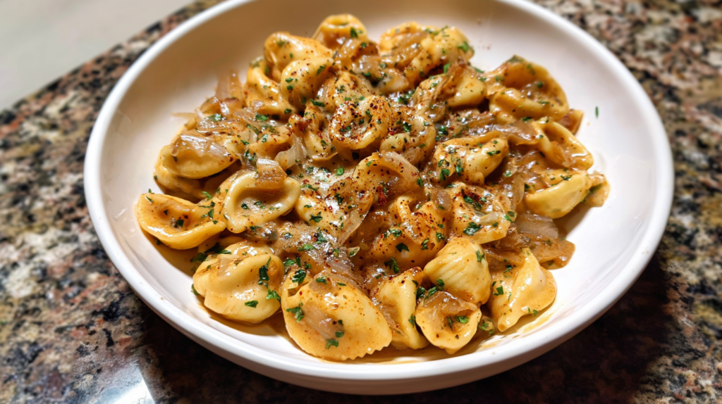 Creamy French Onion Pasta
