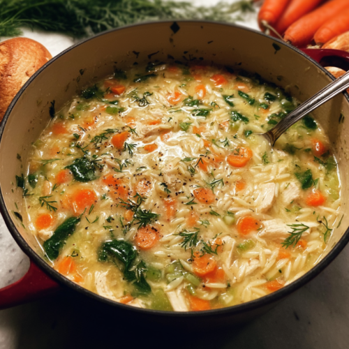 Creamy Lemon Chicken Orzo