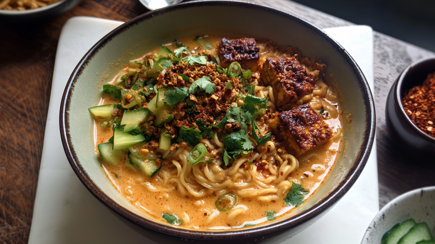 Creamy Miso Peanut Ramen