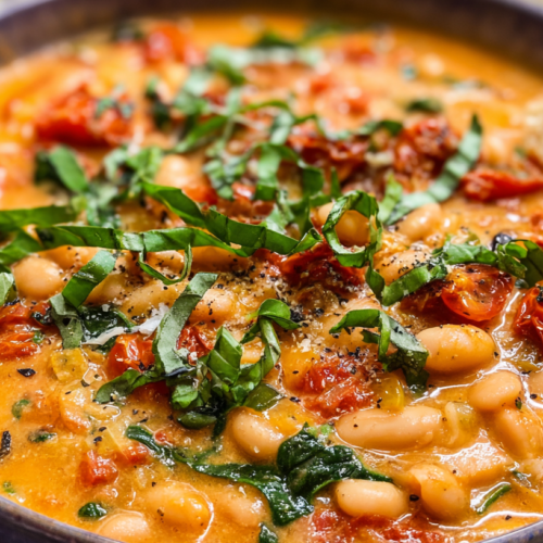 Creamy Tomato Bean Stew