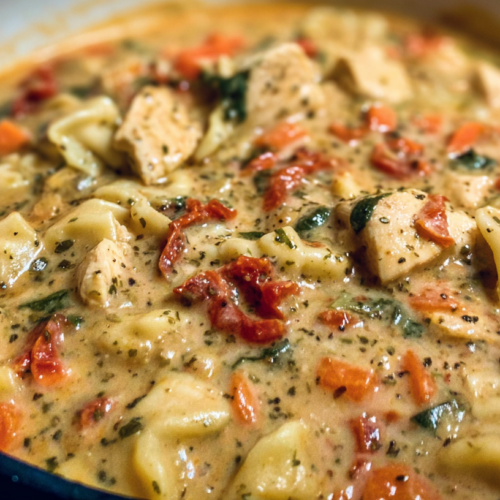 Creamy Tuscan Chicken Soup