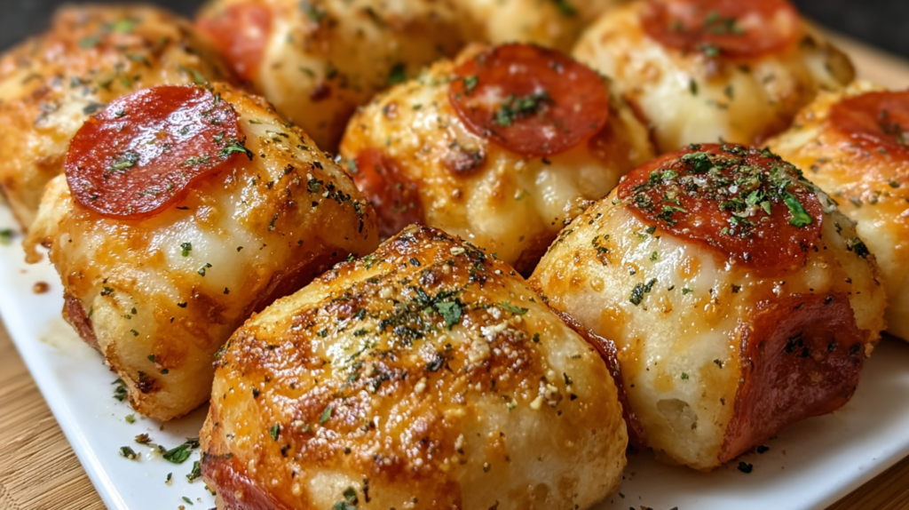 Crispy Air Fryer Pizza Rolls