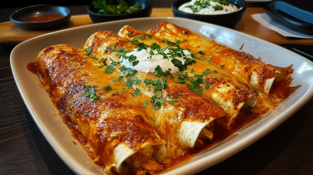 Easy Chicken Enchiladas