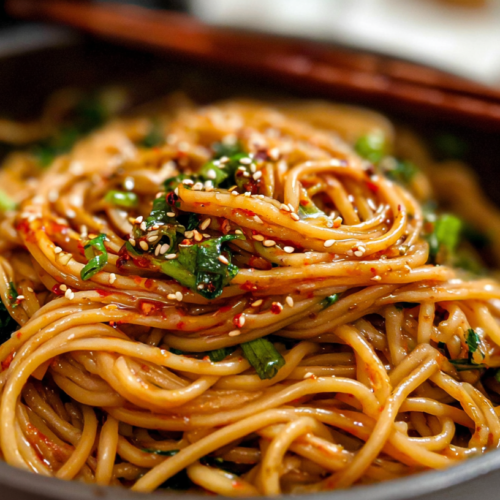 Garlic Sesame Noodles