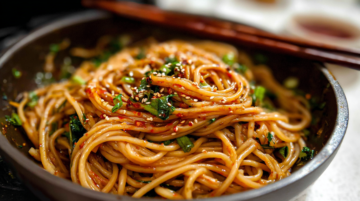 Garlic Sesame Noodles