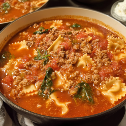 Gluten-Free Lasagna Soup
