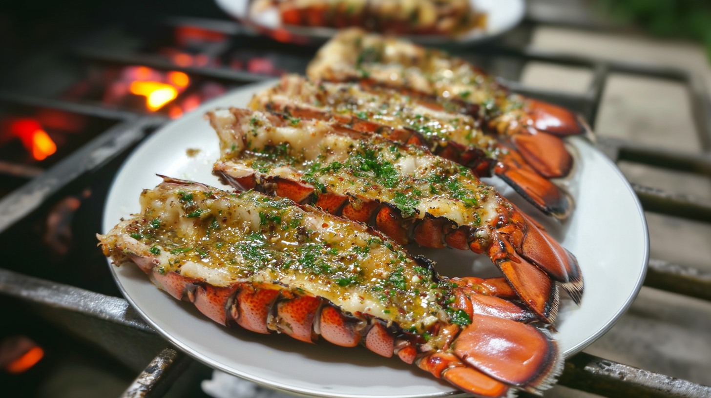 Grilled Lobster Tails