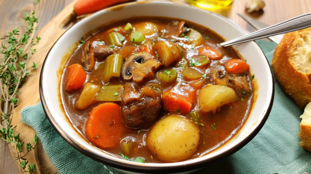 Hearty Vegan Irish Stew