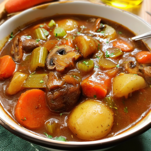 Hearty Vegan Irish Stew