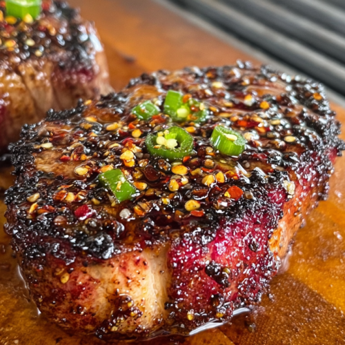 Hot Honey Jalapeño Steaks
