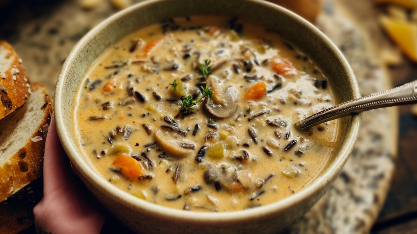 Instant Pot Wild Rice Soup