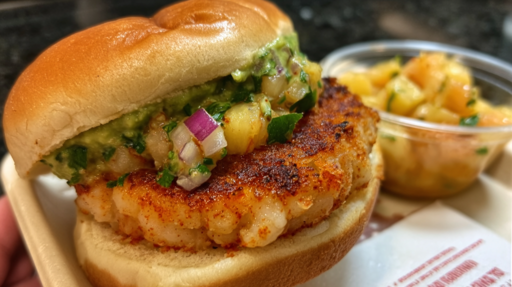 Juicy Shrimp Burgers