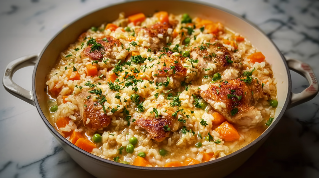 One-Pot Chicken Rice Dinner