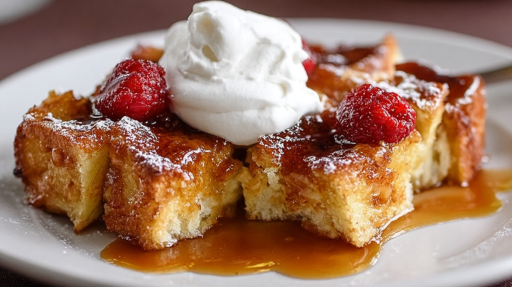 Overnight Crème Brûlée French Toast
