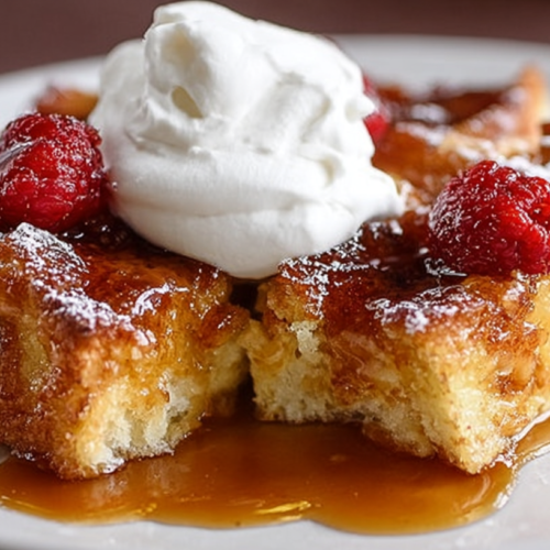 Overnight Crème Brûlée French Toast