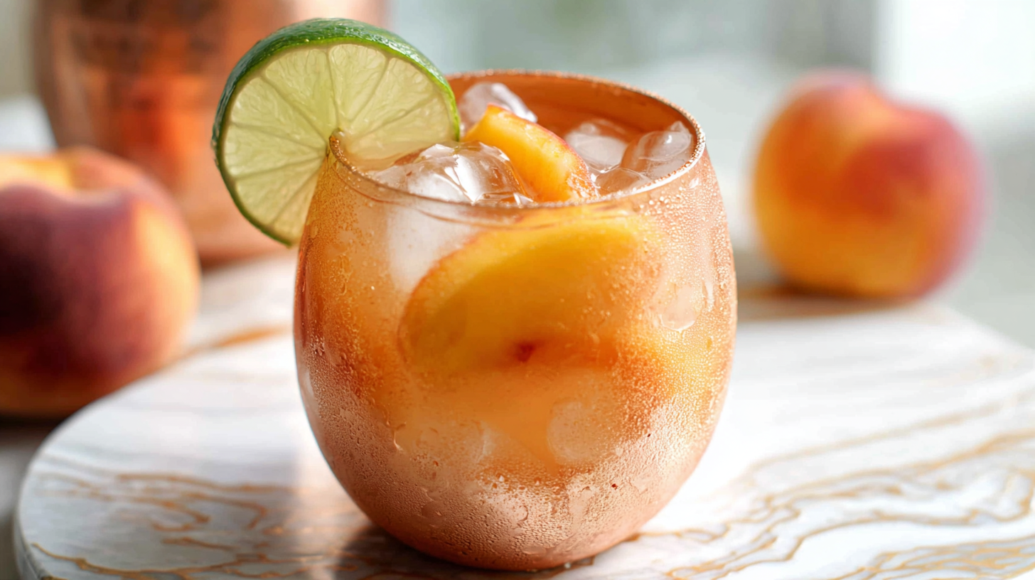 Peach Moscow Mule Twist