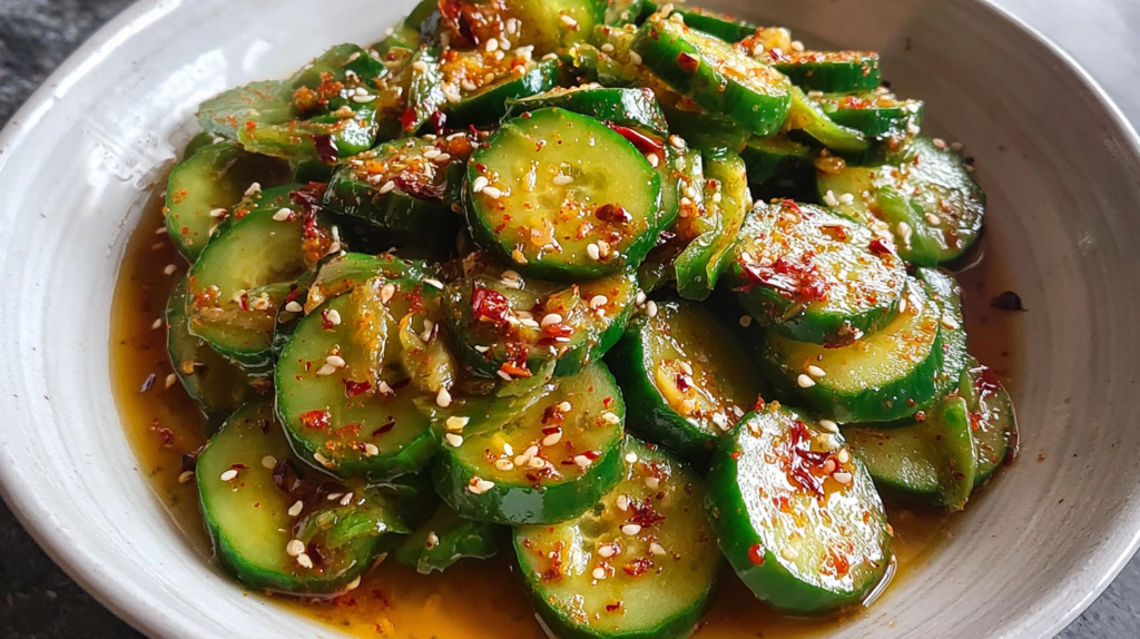 Quick Asian Cucumber Salad