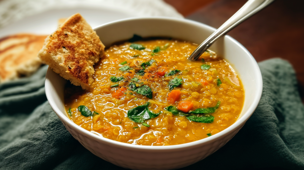 Smoky Red Lentil Soup