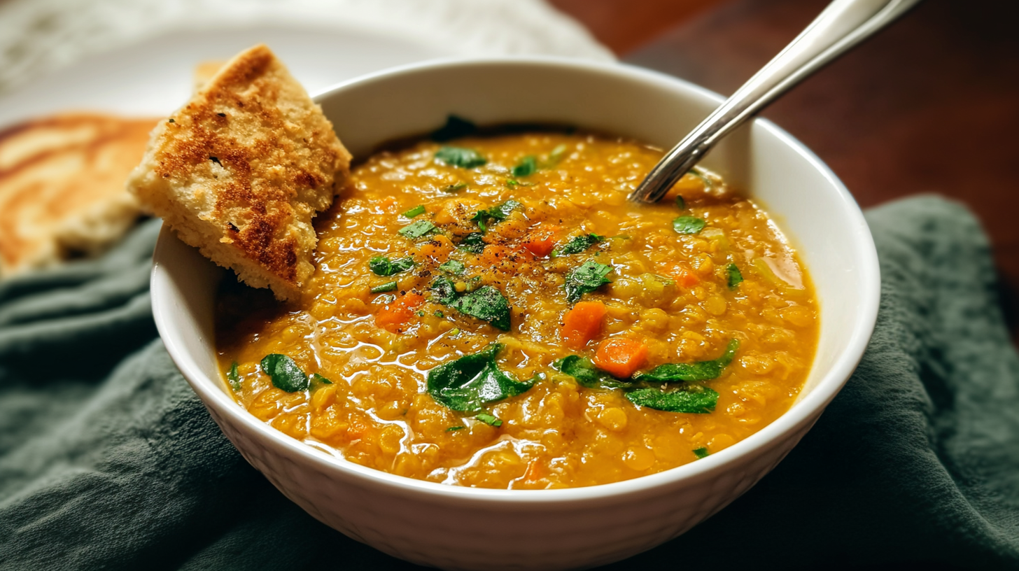 Smoky Red Lentil Soup