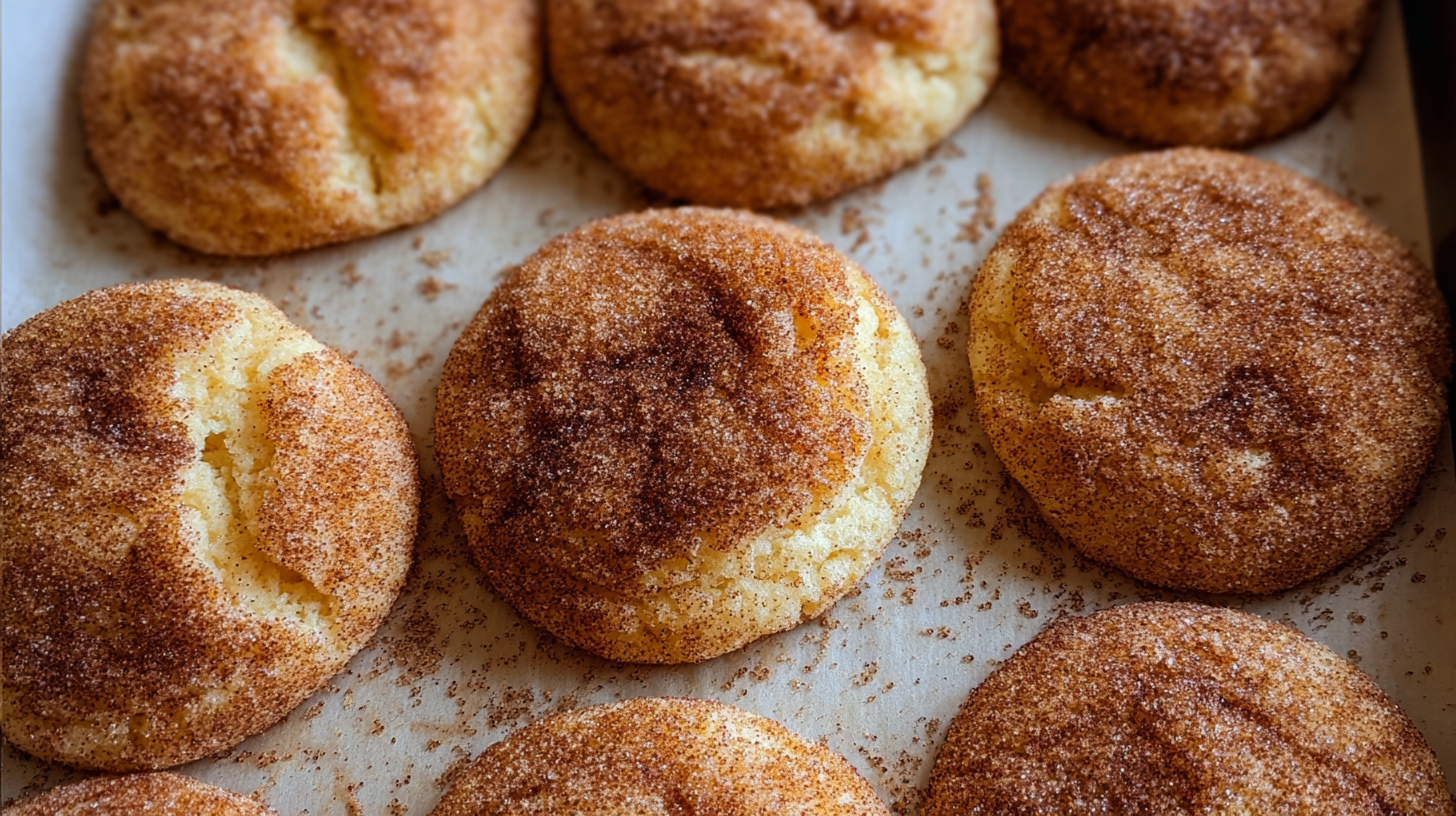 Soft Chewy Snickerdoodles