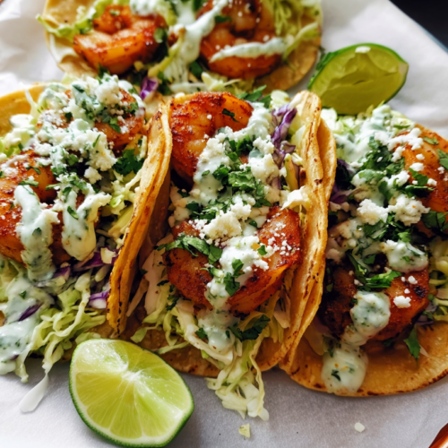 Spicy Shrimp Tacos